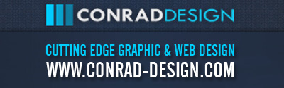 Cutting Edge Graphic and Web Design - Conrad Design - www.conrad-design.com